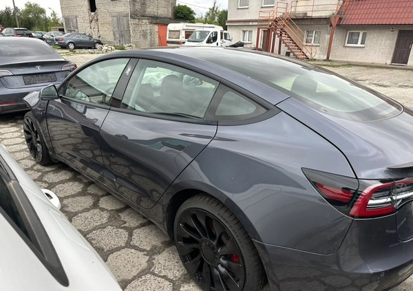 Tesla Model 3 cena 102700 przebieg: 23640, rok produkcji 2021 z Nysa małe 92